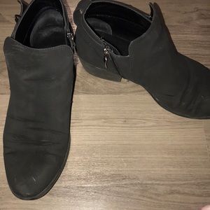 Black ankle boots